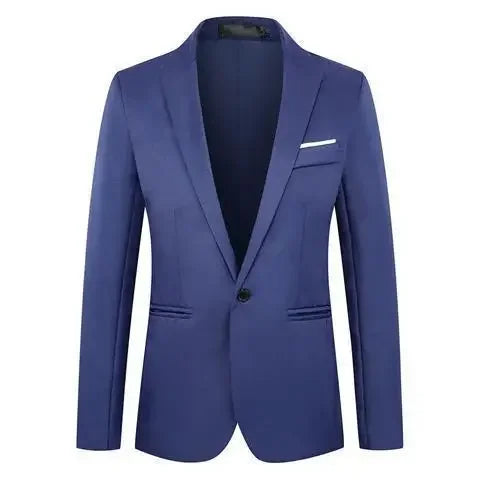 Spring Men's Suit Jacket Casual Versatile Korean Style Trendy Single-breasted Western-style Clothes Western-style Clothes Men