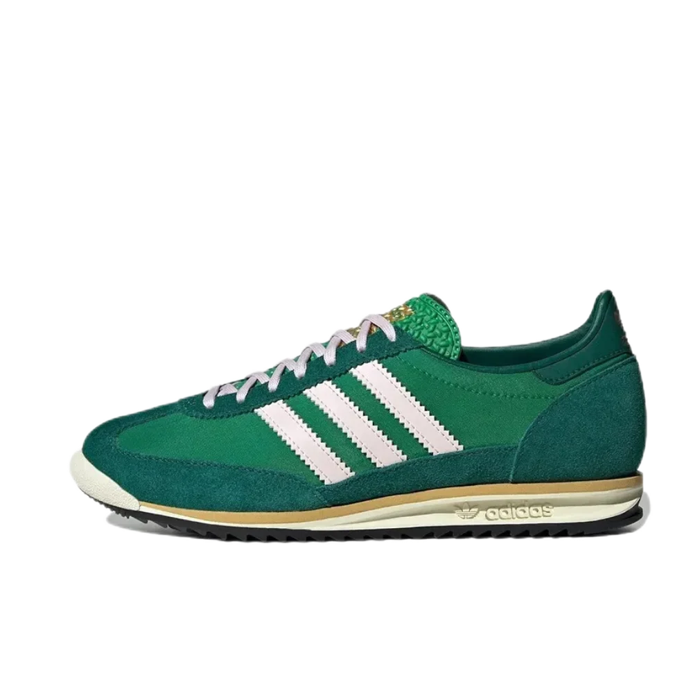 adidas SL 72 OG Classic Fashion Men's and Women's Casual Low Top Board Shoes White