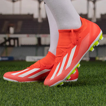 Adidas men's shoes 2025 new sports shoes competition training ground artificial grass non-slip football shoes IF0678