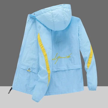 Men's Summer Thin Sun-Protective Jacket Ice Silk Breathable Outdoor Casual Skin Clothing Sport Fishing Sun Protection Wear