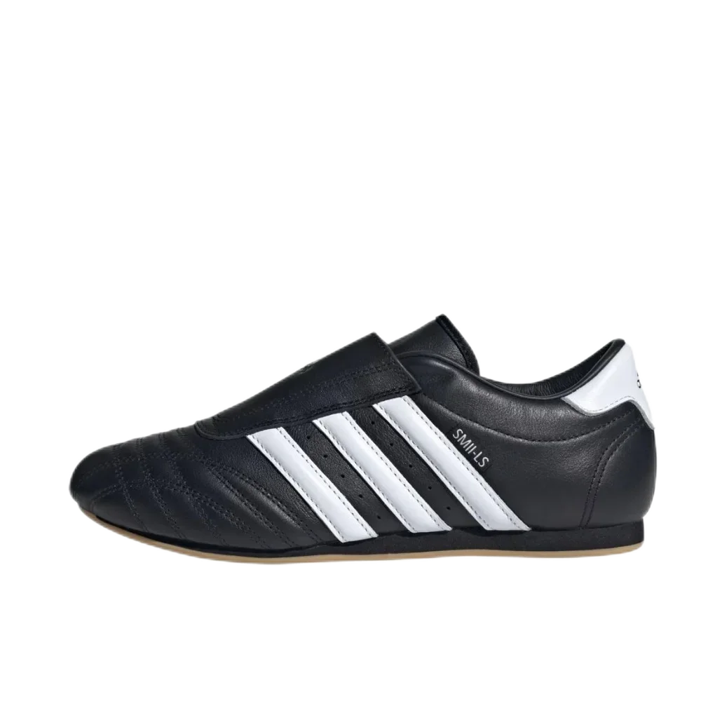 Adidas Taekwondo Thin Men's and Women's Classic Retro Casual Shoes Taekwondo Sneakers Black and White