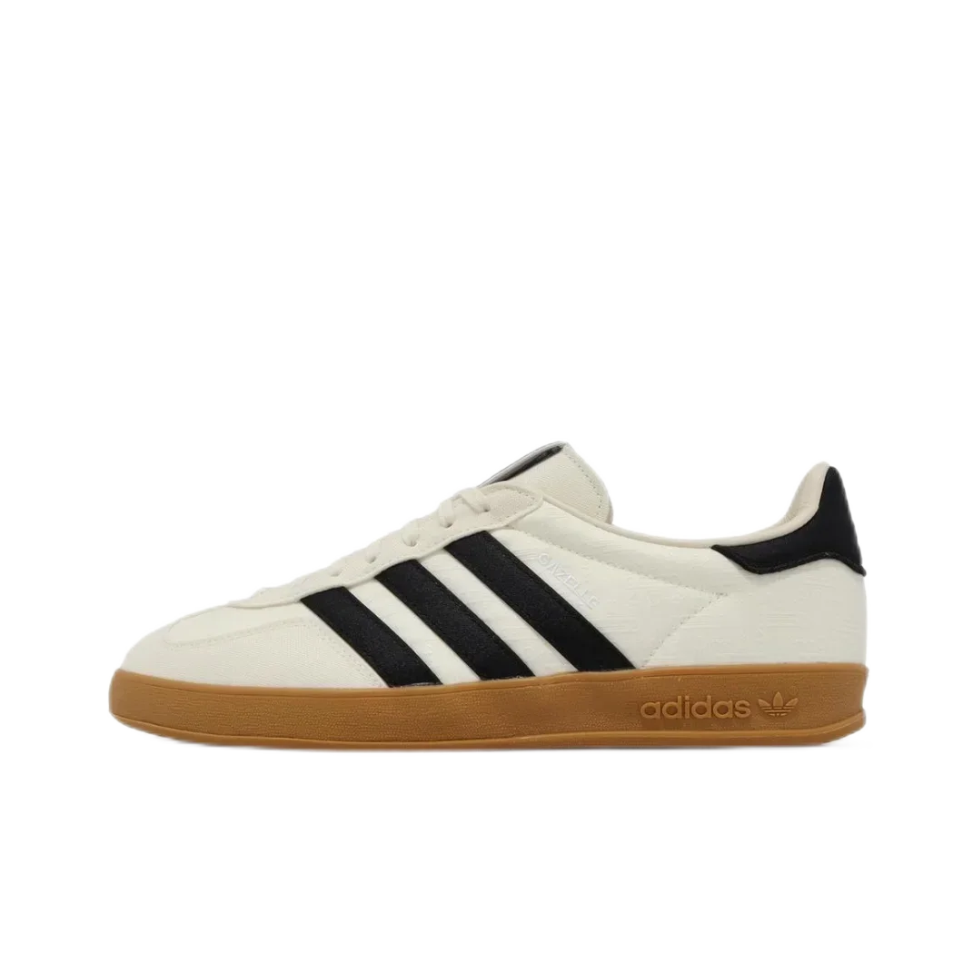 adidas originals GAZELLE indoor Comfortable low top board shoes for men and women grizzly