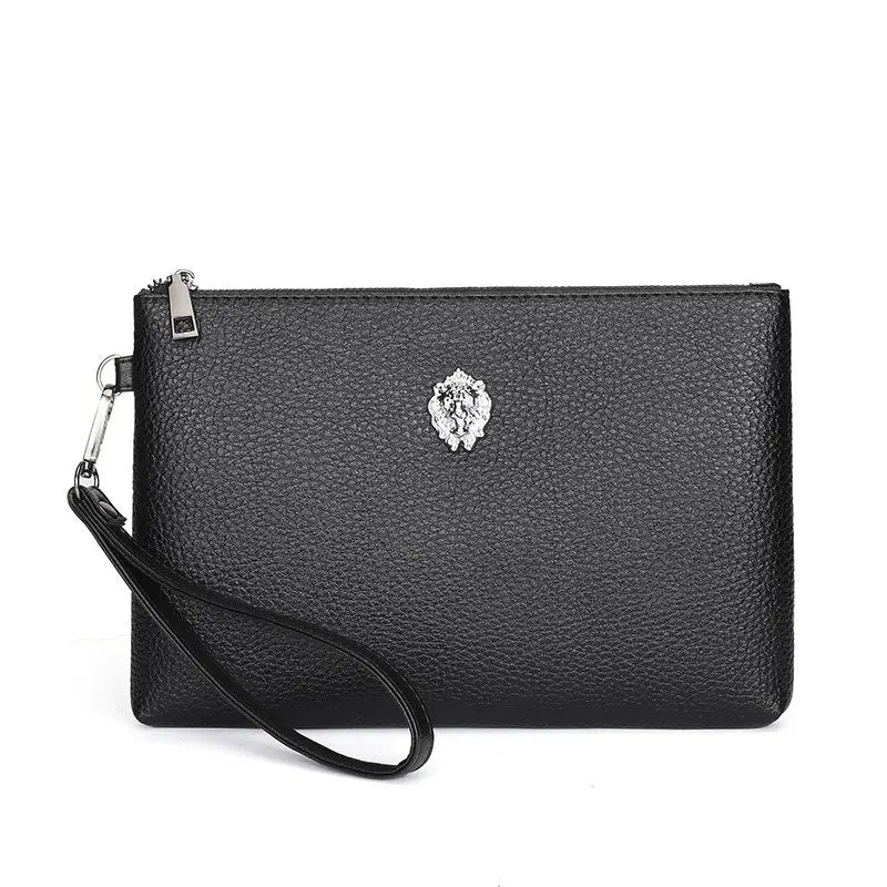 Fashion Soft PU Leather Men Day Clutch Bag Casual Business Men Cardholder Case High Quality Male Leather Money Handbag sac