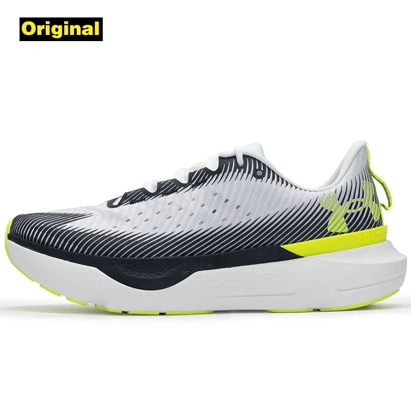 Under Armour men's shoes 2024 fall new sports shoes fitness training cushioned mesh surface breathable running shoes 3027190-103
