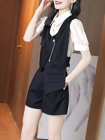 Bộ vest nữ thường ngày hợp thời trang 2025