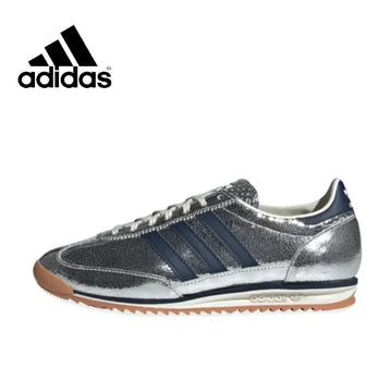 Adidas SL 72 OG Thin Sole Men's and Women's Sneakers Winter Lightweight Comfortable Casual Shoes Red Retro Classic Shoes