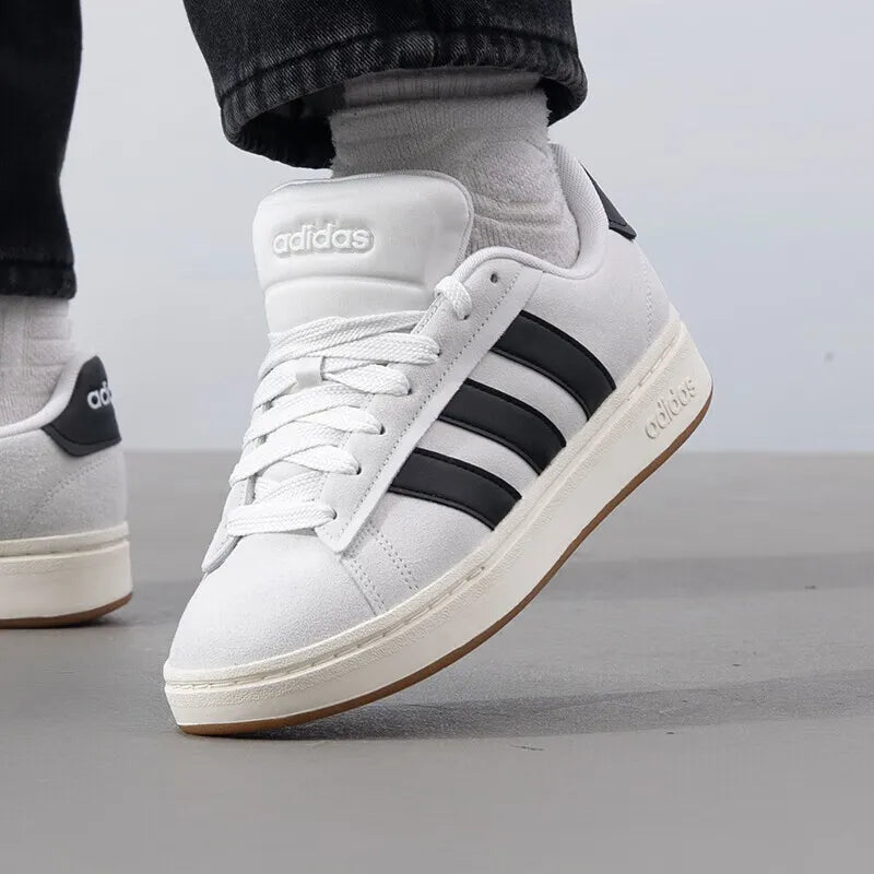 Adidas men's shoes women's shoes 2025 spring new sports shoes Fashion casual shoes Light match training tennis shoes JR0544