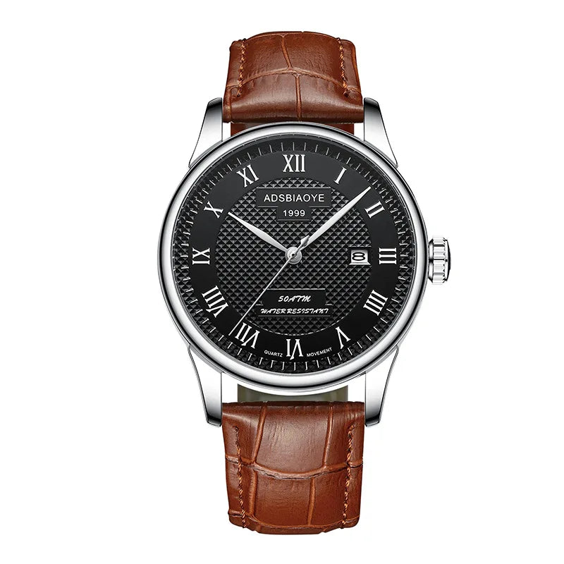 Luxury Men's Quartz Watches for Man Quartz Wristwatches Male Stainless Steel Brand Waterproof Design Men Watches Mechanical