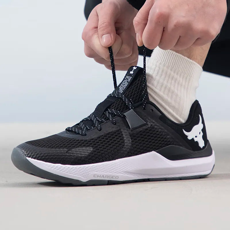 Under Armour men's and women's shoes 2024 new sports shoes ventilated training Johnson fitness running shoes 3025081-001