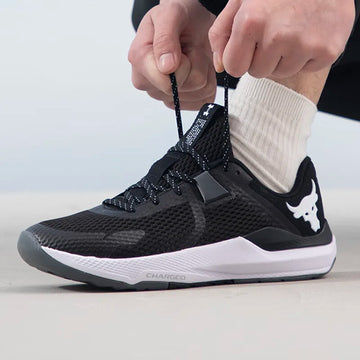 Under Armour men's and women's shoes 2024 new sports shoes ventilated training Johnson fitness running shoes 3025081-001