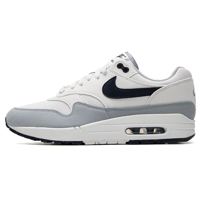 Nike running shoes men's shoes 2024 fall new AIR MAX 1 cushioned cushioned wear low top sports casual shoes FD9082-002