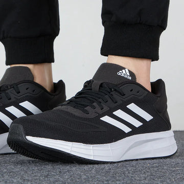 Adidas men's shoes 2024 autumn lightweight low-top casual shoes mesh surface breathable wear-resistant running shoes GW8336