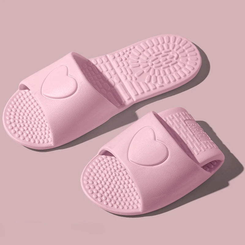 Lightweight Travel Slippers Women 2025 Summer Open Toe Soft Eva Bathroom Slides Woman Comfort Casual Non-Slip Flip Flops Ladies