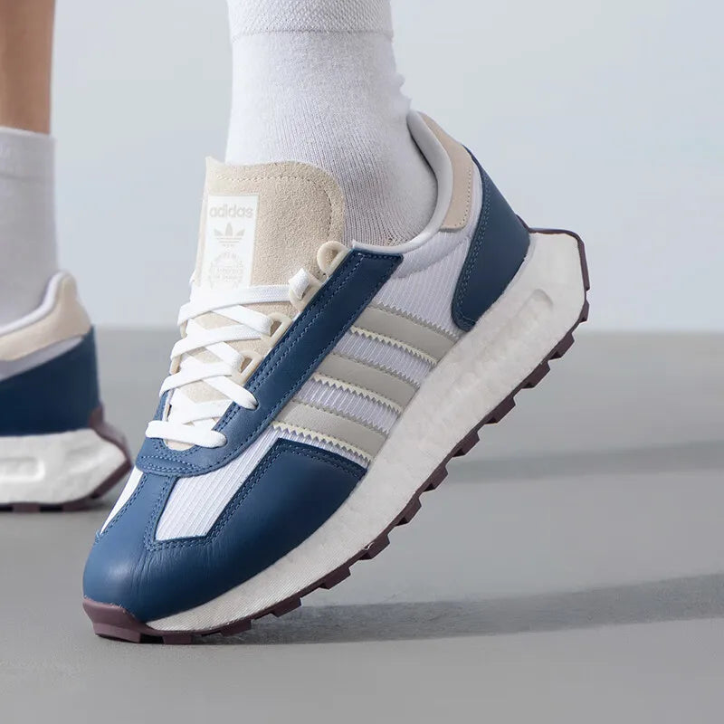 Adidas Clover men's and women's shoes 2024 autumn cushioned lightweight breathable comfortable sports running shoes IE3913