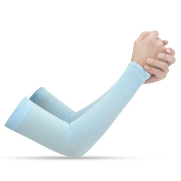 1 Pair Arm Sleeves Warmers Sports Sleeve Sun UV Protection Hand Cover Cooling Warmer Running Fishing Cycling Arm Cover
