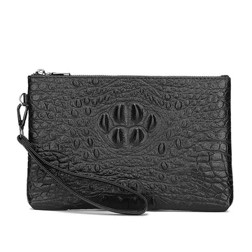 Fashion Soft Cow Leather Men Cardholder Case Luxury Male Real Leather Money Handbag High Quality Business men Clutch Bag