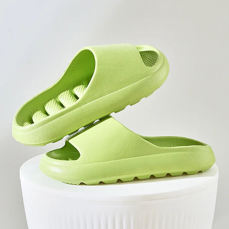 Bathroom Slippers Quick-drying Shower Hollow Out Indoor Summer Soft EVA Shoes Anti-Slip Flip Flops for Men Women Bath Slipper