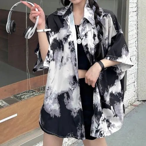 Áo thun nữ phong cách Nhật - Hàn mẫu mới 2025