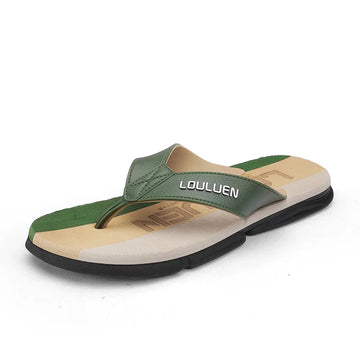 2023 High Quality New Men Flip Flops Outdoor Slippers Indoor Soft Sole Mens Beach Non-slip Bathroom Men's Flip Flops Sandals