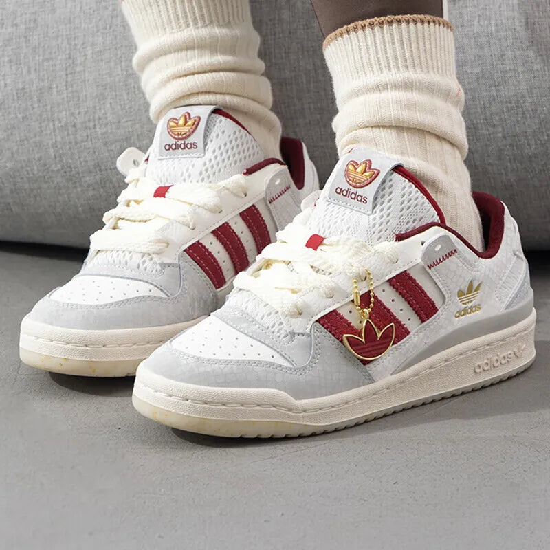 Adidas men's and women's casual shoes 2025 spring retro trend fashion light comfortable sports shoes JP9982