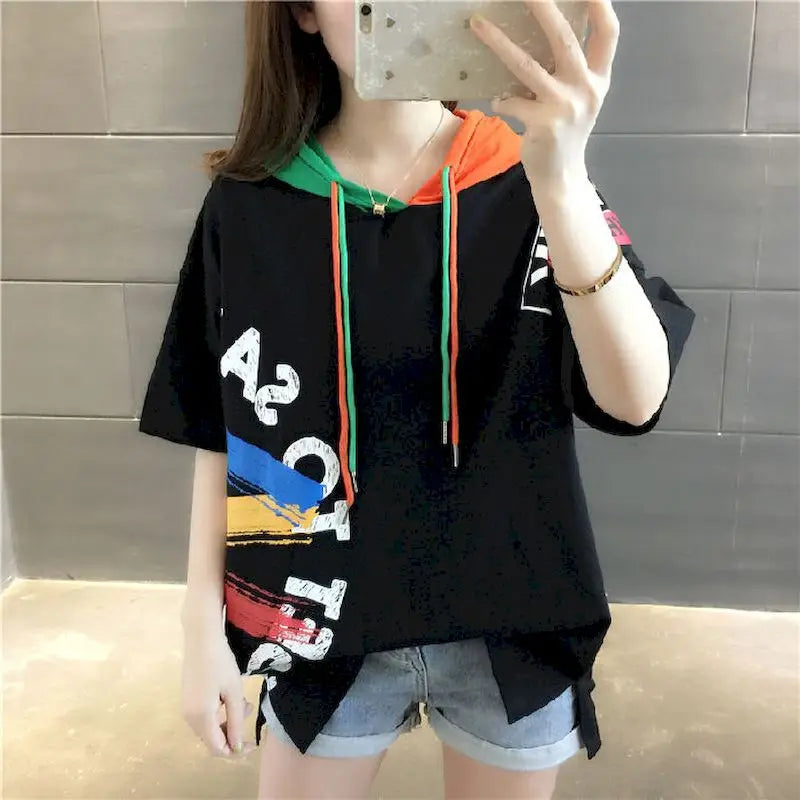 Áo thun nữ phong cách Nhật - Hàn mẫu mới 2025