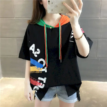 Áo thun nữ phong cách Nhật - Hàn mẫu mới 2025