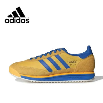 Adidas SL 72 RS Thin Sole Men's and Women's Sneakers Winter Lightweight Comfortable Casual Shoes Retro Classic Sneakers Yellow