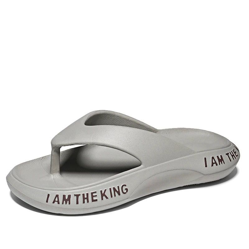 2023 New Men Flip Flops Men Slides Slippers Indoor Outdoor Sandals Man Slippers Soft Bottom Home Shoes Beach Slippers Flip Flops