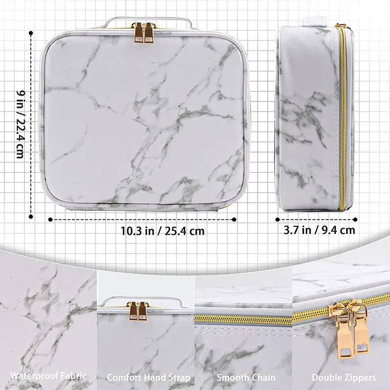 包包Portable Makeup Case Professional Box Estuche Para Maquillaje Makeup Organizer Bag Waterproof Women's Cosmetic Bag For Travel