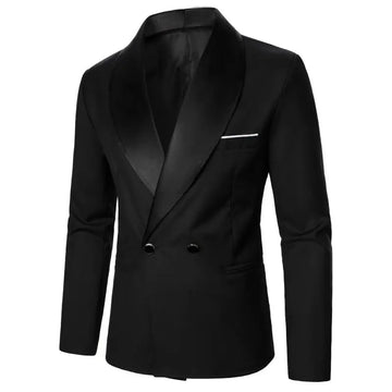 商务装男Men's Suit Jacket Solid Color With Buttons Men's Blazer Wedding Dinner Party Banquet Holiday Gift Office Men's Suit Jacket