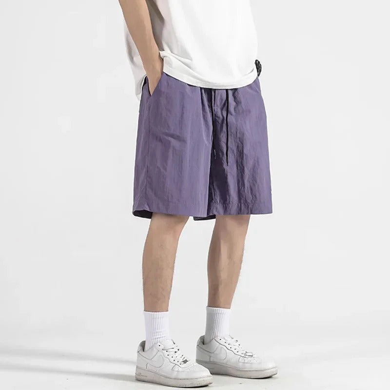 短裤男Outdoor Quick-dry Men's Shorts New Summer Style American Trendy Loose-fit Breathable Sweatpants Sandblown Beach Pants