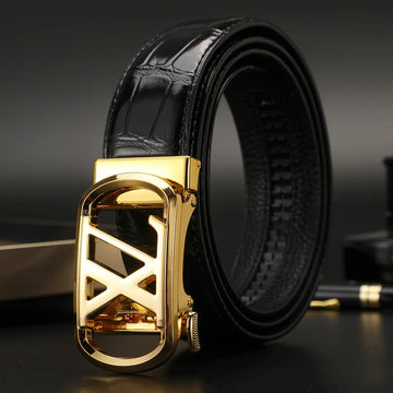 腰带High Quality 3.4cm Luxury Brand Women Belts Famous Genuine Leather Belts for men Designers Buckle Male Strap jeans belt