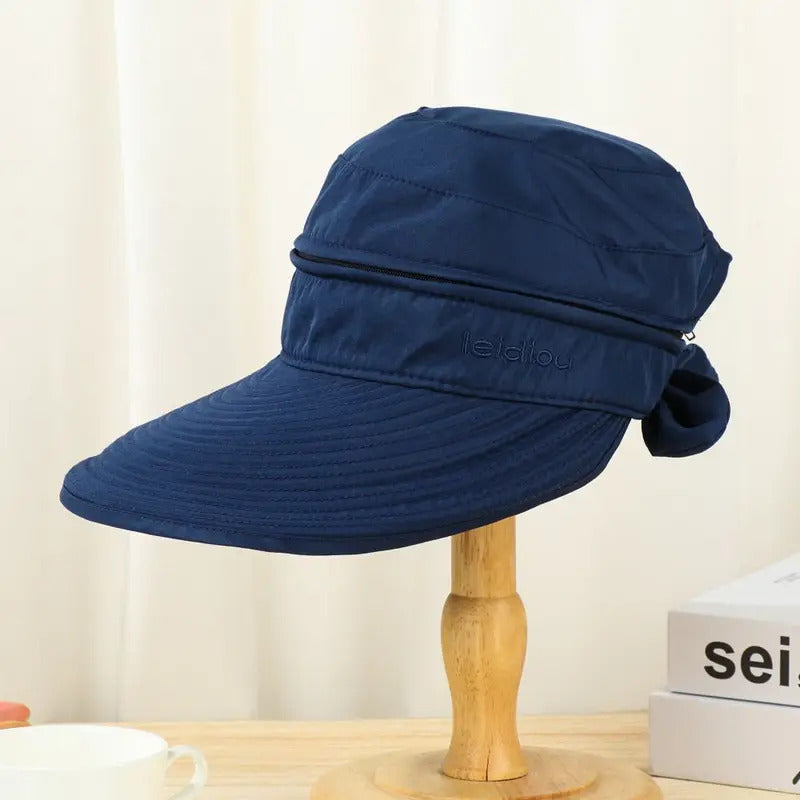 帽子女Women Ladies Anti-UV Summer Visor Sun Hat Wide Brim Beach Hat Outdoor Cap  strand قبعات כובע לקיץ נשים מצחיה נגד שמש לנשים