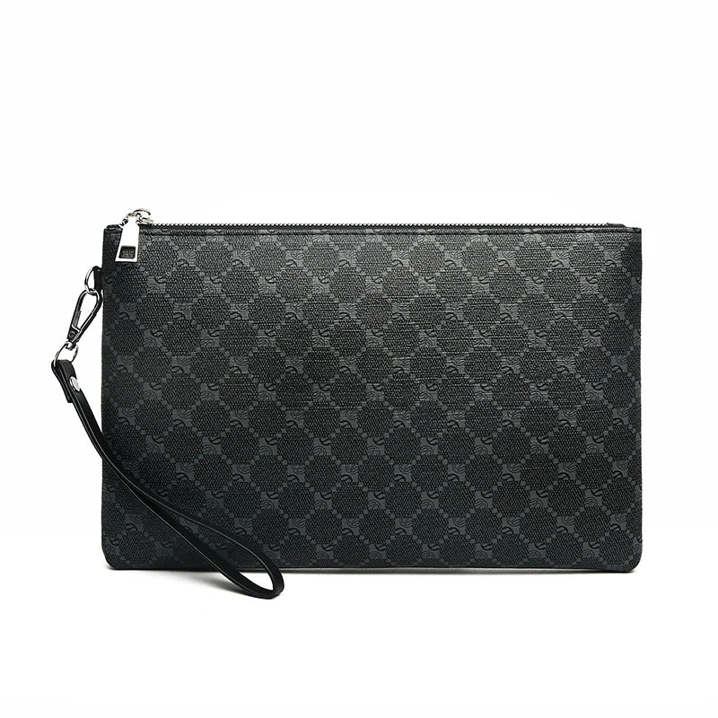 包包男Fashion Business Men Day Clutch Bag High Quality PU Leather Male Money Handbag Casual Men's Cardholder Case Pouch Bag