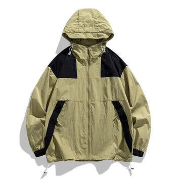 防晒衣男Lightweight Sunscreen Clothes For Men Women Breathable Ice Silk Uv Protection Outdoor Clothes Couple's Summer Sunscreen