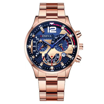 手表男手表男MAYZHISU Luxury Men Quartz Watches Classic Men's Wrist Watches Alloy Strap Waterproof Lunar Date Wristwatch for Man Watch