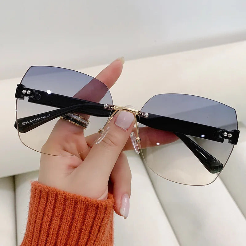 太阳镜男Brand Design Fashion New Polygonal Sunglasses Retro Ladies Glasses Classic Trend Luxury Driving Travel Eyewear Shades