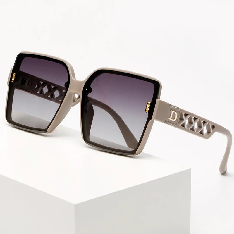 太阳镜男2023 New Large Frame Sunglasses Women's Outdoor Leisure Sun Glasses Men's Summer Trend Eyewear UV400 Oculos De Sol