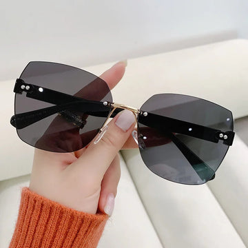 太阳镜男Brand Design Fashion New Polygonal Sunglasses Retro Ladies Glasses Classic Trend Luxury Driving Travel Eyewear Shades