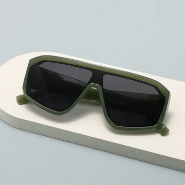 太阳镜男New Y2K Large Frame Joined Body Square Sunglasses Women's Brand Designer Movement Sun Glasses Men Outdoor Cycling Eyewear UV400