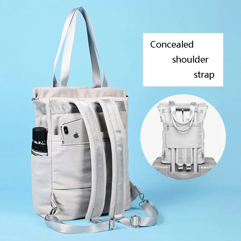 包包男Waterproof Stylish Laptop Backpack women 13 13.3 14 15 15.6 inch  Korean Fashion Oxford Canvas USB College Back pack bag female