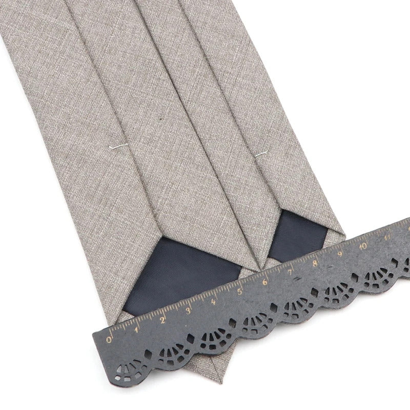 领带男15color New Men's Polyester Bamboo Fiber Tie Classic Solid Color Cool Tone Business Skinny Thin Necktie Wedding Slim Men Ties