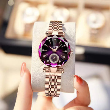手表女UTHAI Women Watch Light Luxury Brand Steel Band High end Versatile Temperament Waterproof Ladies Fashion Quartz Clock Watches