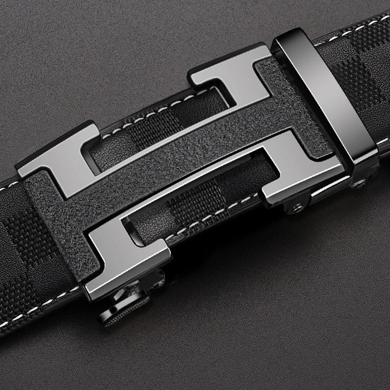 腰带Luxury belt for men Genuine leather belt Alloy buckle, automatic buckle belt, men's designer belts, men's gifts