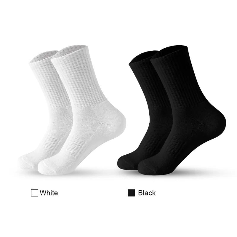 Brand Men Cotton Socks New Style White Socks Men Soft Breathable Sports Long socks Summer Winter for Male Socks Plus Size 6.5-11男士袜子