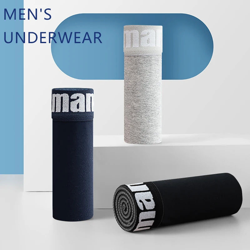 内衣男Boxer Men Underwear Sexy Knickers for Men Under Wear Cotton Underpants Male Pure Breathable Shorts Panties Comfortable Boxers