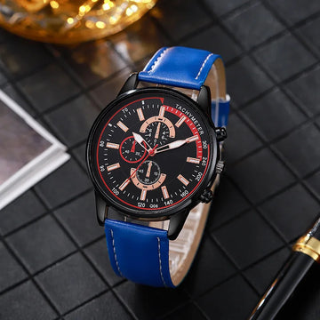 手表男手表男YIKAZE Men’s Fashion Quartz Watch  Sports Luminous Chronograph Alloy Band Men Watches Luminous Chronograph Student Wrist Watch