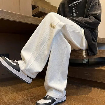 休闲裤男2024 New Style Loose Fit Casual Pants For Men Korean Trendy Versatile Pants Summer Thin Style Dropshipping Fashion Trousers