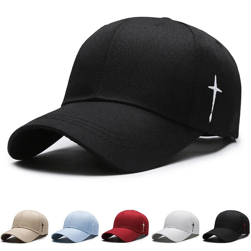 防晒帽男Unisex Simple Black Baseball Cap Solid Color Golf Hat Cotton Snapback Caps Casquette Hats Casual Hip Hop Dad Hats For Men Women