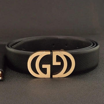腰带High Quality 3.4cm Real Leather Belt Men Luxury Brand Designer famous Belts for Women Jeans Strap Male Metal Buckle belt